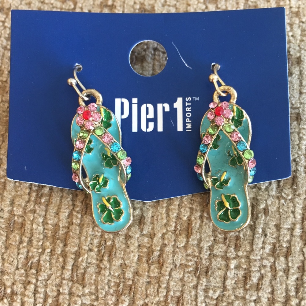 Summer Essentials! Flower sandal earrings